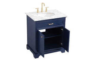 Americana Bathroom Vanity Set in Blue