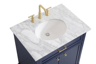 Americana Bathroom Vanity Set in Blue