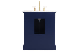 Americana Bathroom Vanity Set in Blue