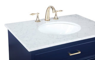 Americana Bathroom Vanity Set in Blue