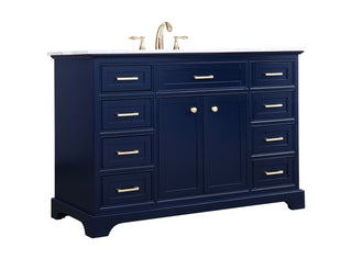 Americana Bathroom Vanity Set in Blue