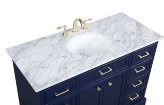 Americana Bathroom Vanity Set in Blue
