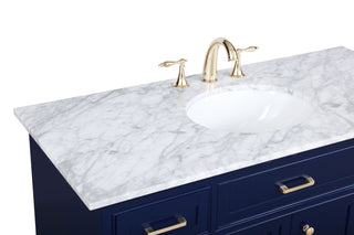 Americana Bathroom Vanity Set in Blue