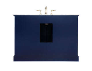 Americana Bathroom Vanity Set in Blue