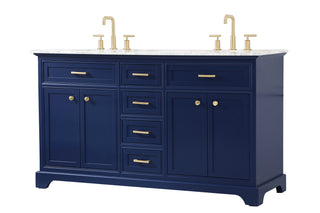 Americana Bathroom Vanity Set in Blue