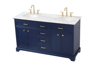 Americana Bathroom Vanity Set in Blue
