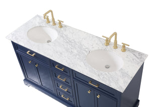 Americana Bathroom Vanity Set in Blue