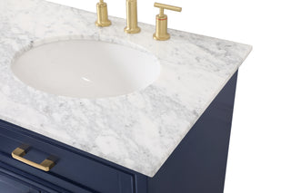Americana Bathroom Vanity Set in Blue