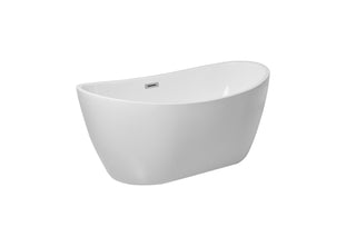 Ines Bathtub in Glossy White