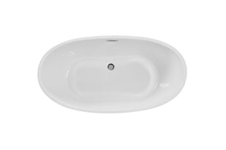 Ines Bathtub in Glossy White
