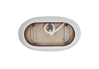 Ines Bathtub in Glossy White