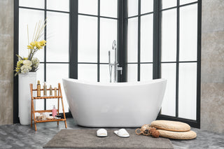 Ines Bathtub in Glossy White