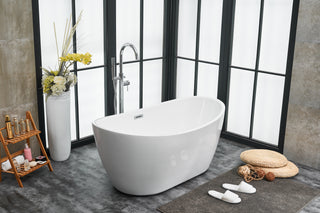 Ines Bathtub in Glossy White