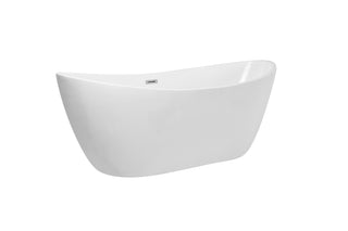 Ines Bathtub in Glossy White