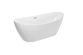 Ines Bathtub in Glossy White