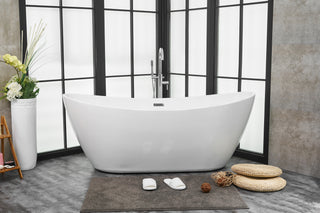Ines Bathtub in Glossy White