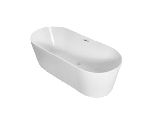 Odette Bathtub in Glossy White