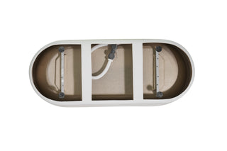 Odette Bathtub in Glossy White