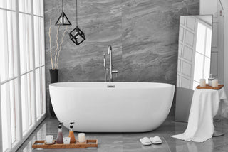 Allegra Bathtub in Glossy White
