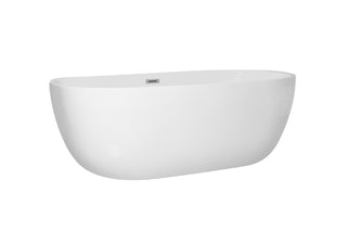 Allegra Bathtub in Glossy White