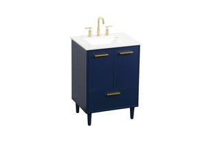 Baldwin Vanity Sink Set in Blue