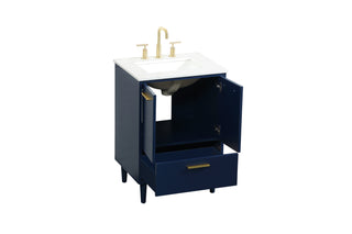 Baldwin Vanity Sink Set in Blue