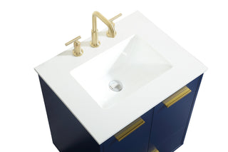 Baldwin Vanity Sink Set in Blue