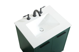 Baldwin Vanity Sink Set in Green