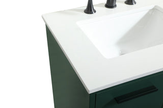 Baldwin Vanity Sink Set in Green