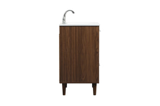 Baldwin Vanity Sink Set in Walnut