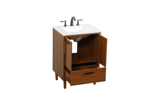 Baldwin Vanity Sink Set in Teak