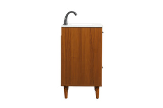 Baldwin Vanity Sink Set in Teak