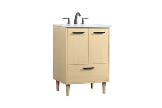 Baldwin Vanity Sink Set in Maple