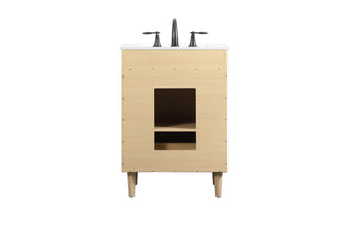 Baldwin Vanity Sink Set in Maple