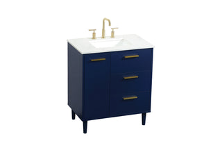 Baldwin Vanity Sink Set in Blue