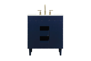 Baldwin Vanity Sink Set in Blue