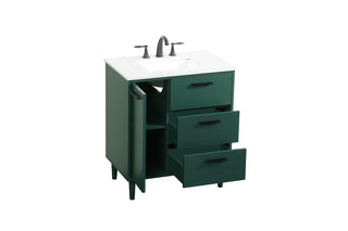 Baldwin Vanity Sink Set in Green