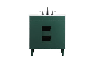 Baldwin Vanity Sink Set in Green