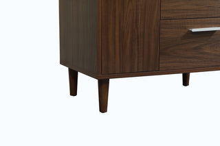 Baldwin Vanity Sink Set in Walnut