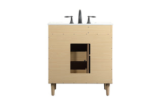 Baldwin Vanity Sink Set in Maple