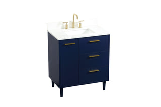 Baldwin Vanity Sink Set in Blue