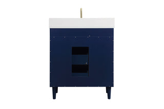 Baldwin Vanity Sink Set in Blue
