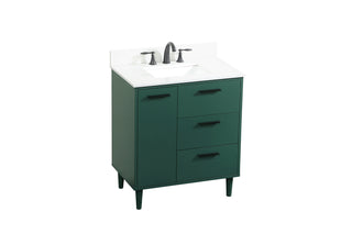 Baldwin Vanity Sink Set in Green
