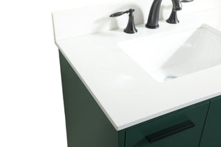 Baldwin Vanity Sink Set in Green