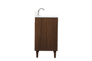 Baldwin Vanity Sink Set in Walnut