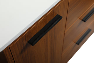 Baldwin Vanity Sink Set in Teak