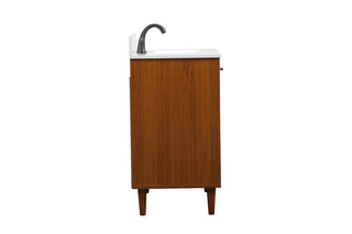 Baldwin Vanity Sink Set in Teak