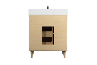 Baldwin Vanity Sink Set in Maple
