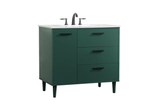 Baldwin Vanity Sink Set in Green