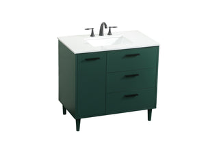 Baldwin Vanity Sink Set in Green